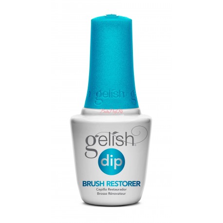 Gelish DIP Brush Restorer, 15 ml - шаг 5 (необязательный) - восстановитель кистей