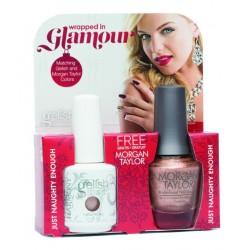 GELISH/MORGAN TAYLOR Wrapped In Glamour DUO - набор Wrapped In Glamour (1100087 + 50233 по 15 мл)