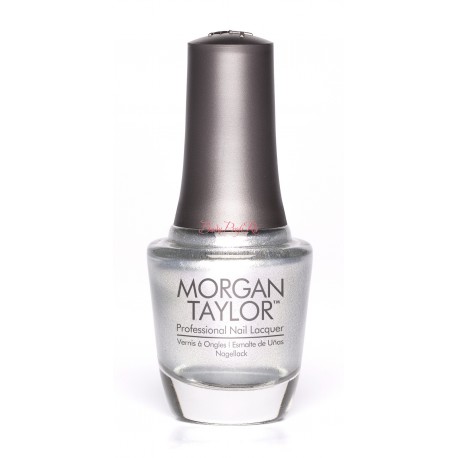 Morgan Taylor "Oh Snap, It's Silver", 15 ml - лак для ногтей "Серебряный призер", 15 мл
