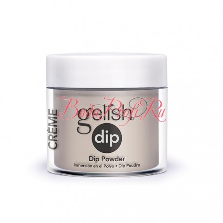 Gelish DIP powder "Birthday Suit", 23g - акриловая пудра "Молочный шоколад