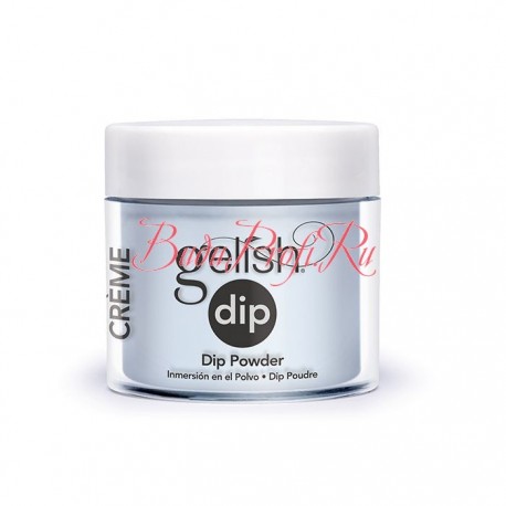 Gelish DIP powder "Water Baby", 23g - акриловая пудра "Голубая акварель"