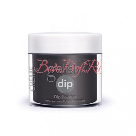 Gelish DIP powder "Black Shadow", 23g - акриловая пудра "Черная тень"