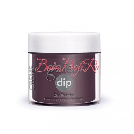 Gelish DIP powder "Black Cherry Berry", 23g - акриловая пудра "Черная вишня"