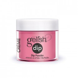Gelish DIP powder "Make You Blink Pink", 23g - акриловая пудра "Розовое мерцание"