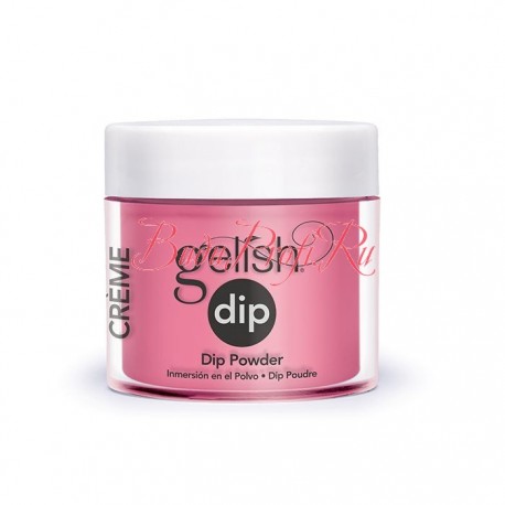 Gelish DIP powder "Make You Blink Pink", 23g - акриловая пудра "Розовое мерцание"