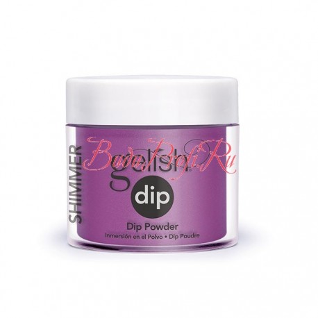 Gelish DIP powder "Berry Buttoned Up", 23g - акриловая пудра "Застежка-вишенка"