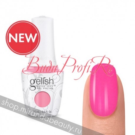 GELISH "Make You Blink Pink", 15 ml - гель-лак "Розовое мерцание", 15 мл