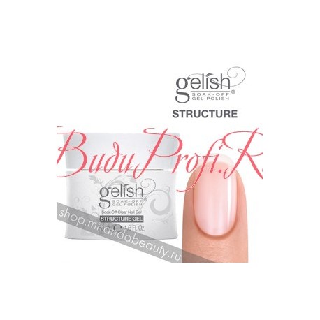 GELISH Structure Gel, 50 ml - прозрачный укрепляющий гель