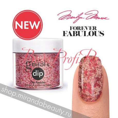Gelish DIP Powder "Some Like It Red", 23g - акриловая пудра