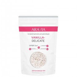 Воск полимерный для депиляции VANILLA-DELICATE, 1000 г, ARAVIA Professional