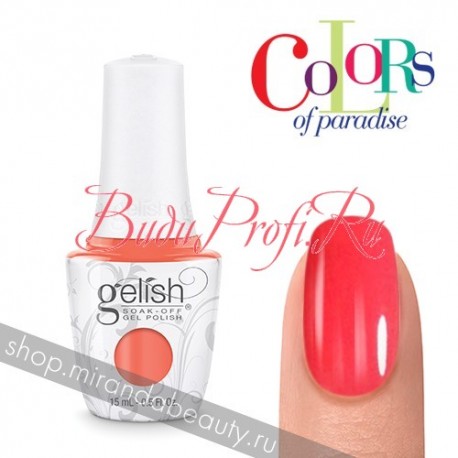GELISH "Rockin The Reef", 15ml - гель-лак "Коралловые бусы", 15 мл