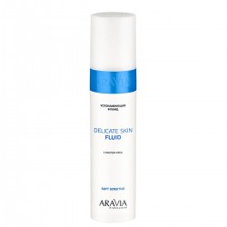 Флюид успокаивающий с маслом овса для лица и тела Delicate Skin Fluid, 250 мл, ARAVIA Professional