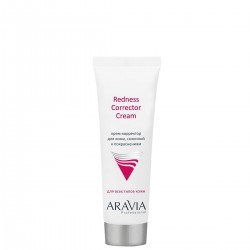 Крем-корректор для кожи лица, склонной к покраснениям Redness Corrector Cream, 50 мл, ARAVIA Professional