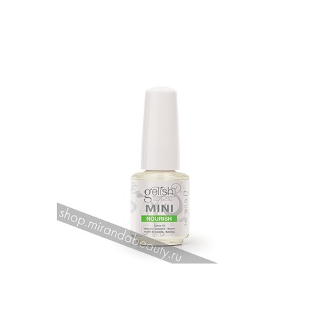 GELISH MINI Nourish, 9 ml - масло для ногтей и кутикулы