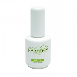 Верхнее покрытие для защиты акриловых ногтей, 15 мл HARMONY Dual Coat, 15 ml