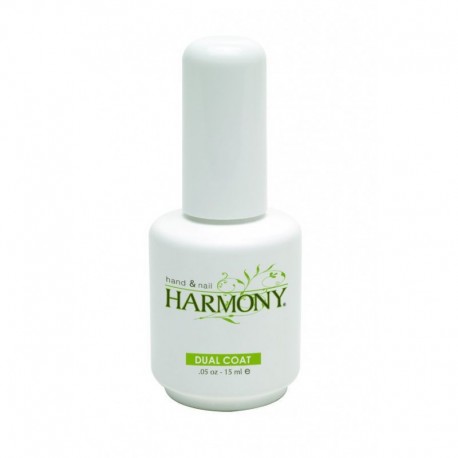 Верхнее покрытие для защиты акриловых ногтей, 15 мл HARMONY Dual Coat, 15 ml