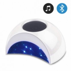 UV/LED lamp "T2M Music Nail Lamp"- гибридная UV/LED лампа с встроенной Bluetooth колонкой, 42Вт