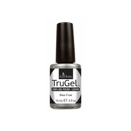 EzFlow TruGel Base Coat, 14 мл. - базовое покрытие под гель-лак (1 фаза) Базовое покрытие для гель-лака