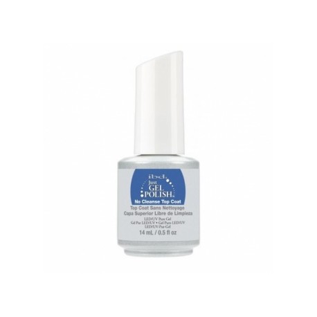 IBD, No Cleanse Top Coat, топ для гель-лака без липкого слоя, 14 мл. Топ без липкого слоя