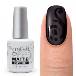 GELISH Matte Top It Off, 15 ml - финиш-гель матовый (3 фаза)