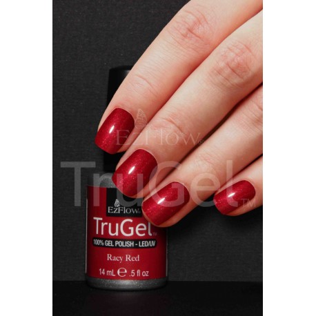 EzFlow, гель-лак №42413, Racy Red, 14 мл.