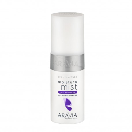 Мист экспресс-увлажнение с мочевиной 10% Moisture Mist, 150 мл, ARAVIA Professional