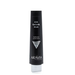 Карбоновая пилинг-маска AHA Carbonic Mask, 100мл, ARAVIA Professional