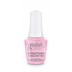 GELISH, прозрачно-розовый укрепляющий гель с кисточкой Structure Translucent Pink, 15 мл.