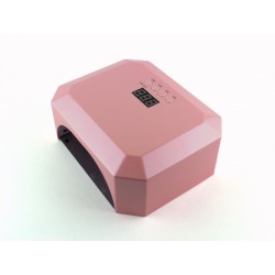UV/LED lamp, гибридный UV/LED аппарат для сушки ногтей "V5 Salon Nail Lamp", 54Вт (Розовая)