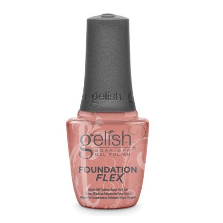 GELISH, камуфлирующая бежевая каучуковая база Foundation Flex Cover Beige Rubber Base Gel, 15 мл.