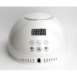 UV/LED lamp, гибридный UV/LED аппарат с вентилятором охлаждения "F4A AirDryer Nail Lamp", 48Вт (Белая)