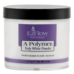EzFlow, ярко-белая акриловая пудра A-Polymer® Truly White Acrylic Powder, 113 гр.