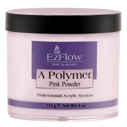 EzFlow, розовая акриловая пудра A-Polymer® Pink Acrylic Powder, 113 гр.