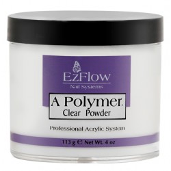 EzFlow, прозрачная акриловая пудра A-Polymer® Clear Acrylic Powder, 113 гр.