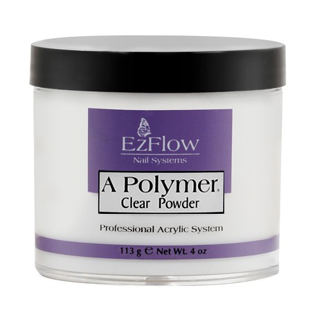 EzFlow, прозрачная акриловая пудра A-Polymer® Clear Acrylic Powder, 113 гр.