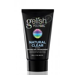 GELISH, прозрачный полигель PolyGel Natural Clear, 60 гр.