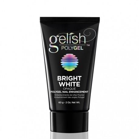 GELISH, ярко-белый полигель PolyGel Bright White, 60 гр.