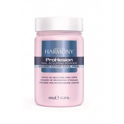 HARMONY Studio Cover Cool Pink Powder, 660 g - камуфлирующая светло-розовая акриловая пудра, 660 г