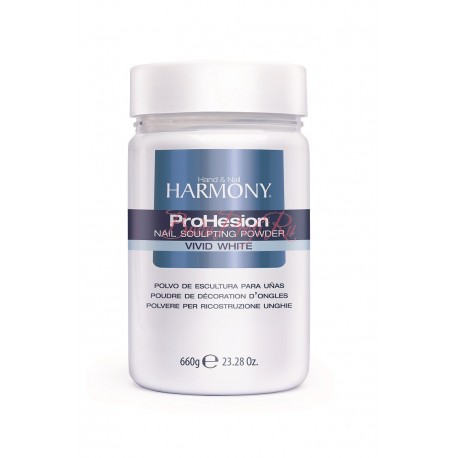 HARMONY ProHesion Vivid White Powder, 660 g - ярко-белая акриловая пудра, 660 г