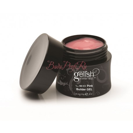 GELISH Hard Gel - Pink Builder Gel, 15 ml - розовый конструирующий гель, 15 мл