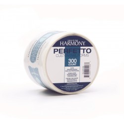 HARMONY Perfetto Nail Forms 300 pc - одноразовые бумажные формы, 300 шт.