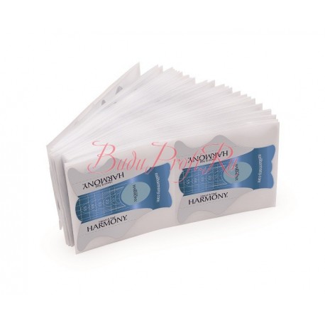 HARMONY Perfetto Nail Forms 100 pc - одноразовые бумажные формы, 100 шт.