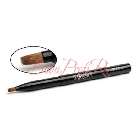 GELISH Pro 5 Gel Brush - складная квадратная кисть №5 из соболя для гелевого моделирования