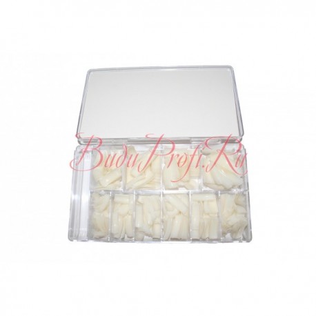 GELISH Natural Tips 100 pc - типсы 100 шт