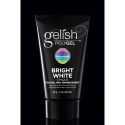 Gelish PolyGel Bright White, 60g - ярко-белый полигель